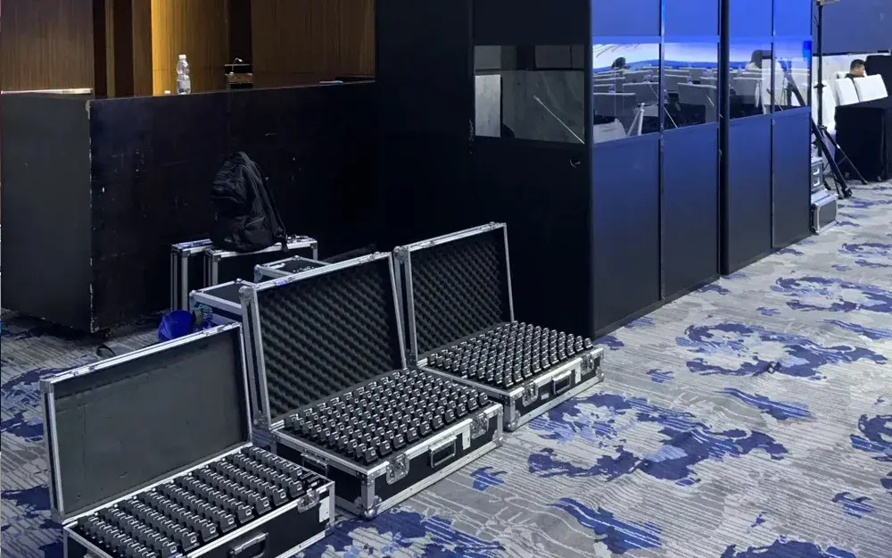 同声传译设备翻译间安装