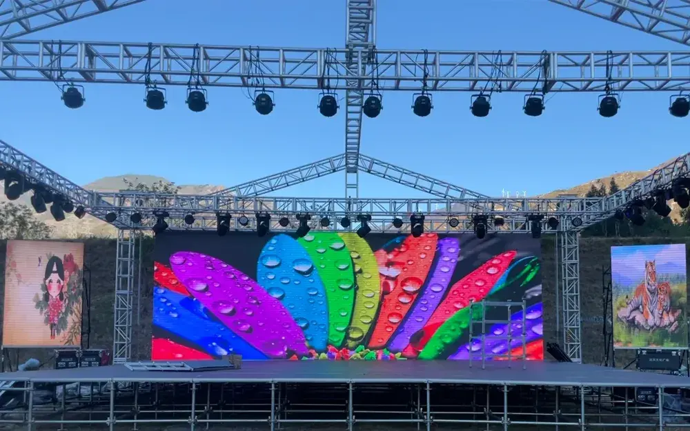 户外LED屏搭建租赁